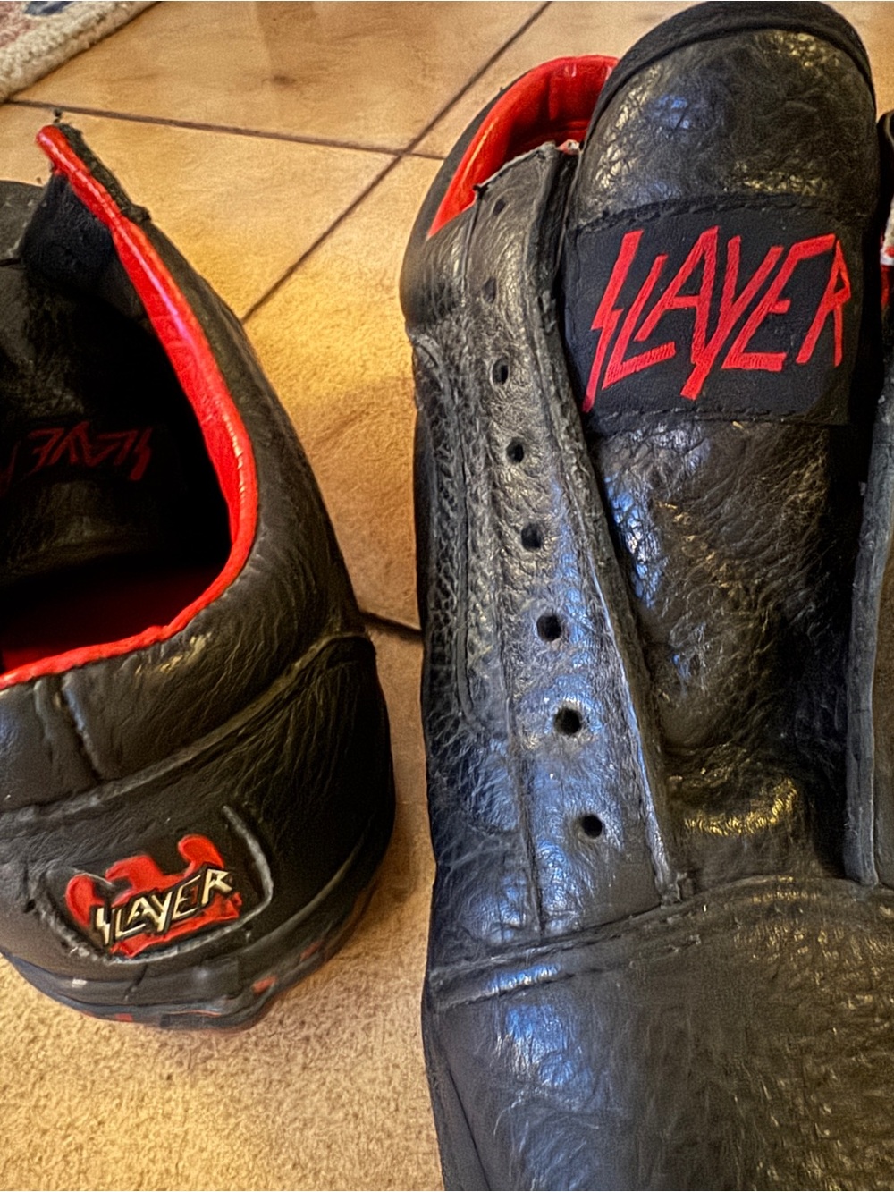 VTG 2008 limited edition grail Vans x Slayer Old Skool full leather men’s 10